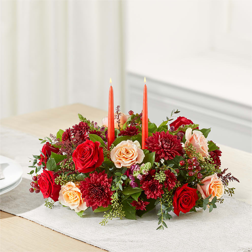 Most Thankful Centerpiece –  Maison Des Fleurs Blossome Inc, Lachine PQ
