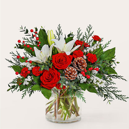 Best in Snow Bouquet –  Maison Des Fleurs Blossome Inc, Lachine PQ