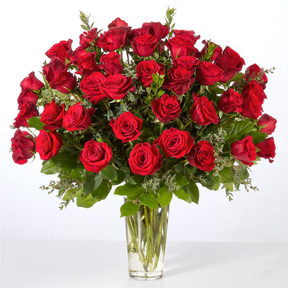 Forever Yours Fifty Stem Red Rose Bouquet – MAISON DES FLEUR BLOSSOME, Lachine PQ