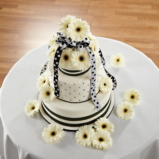 Simple Sophistication Cake Décor –  Maison Des Fleur Blossome, Laval PQ