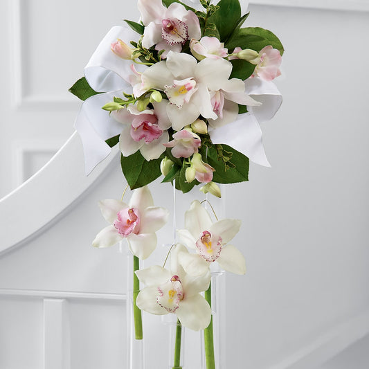 Perfect Entrance Pew Arrangement –  Maison Des Fleur Blossome, Laval PQ