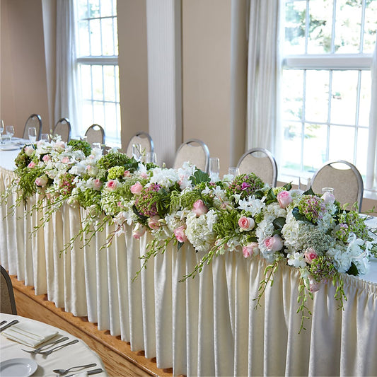 State of Joy Head Table Arrangement –  Maison Des Fleur Blossome, Laval PQ