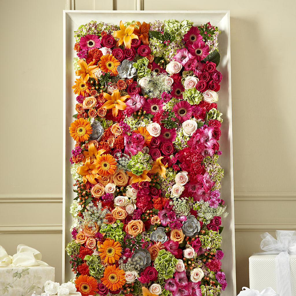 Fresh Picked Floral Wall –  Maison Des Fleur Blossome, Laval PQ